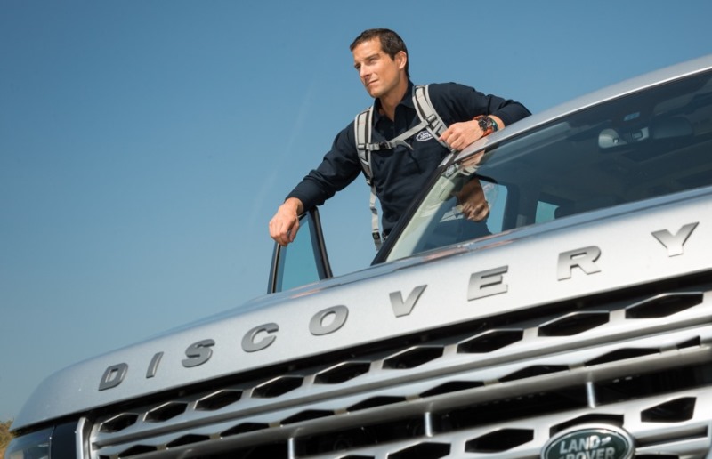Bear Grylls becomes a Land Rover brand ambassador