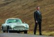 Daniel Craig and the Aston Martin DB5 in Skyfall