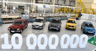 Dacia celebrates 10 million vehicles