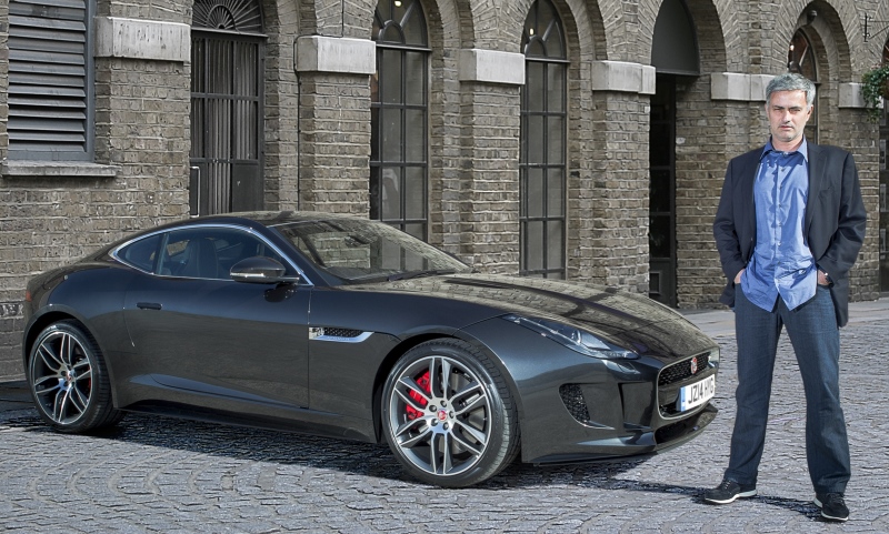 José Mourinho takes delivery of first UK Jaguar F-Type R Coupe