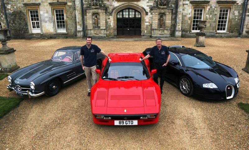 Tiff Needell and Lord Pembroke at Wilton House