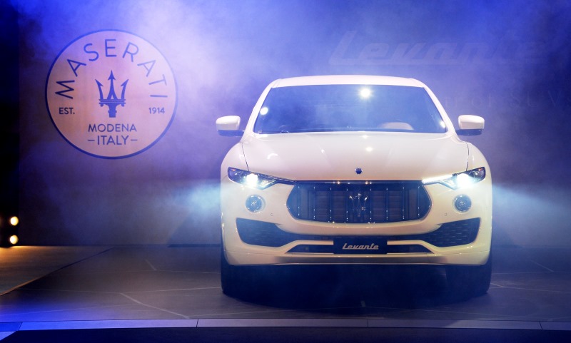 Maserati Levante UK launch