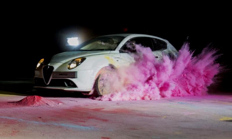Alfa Romeo MiTo's art attack
