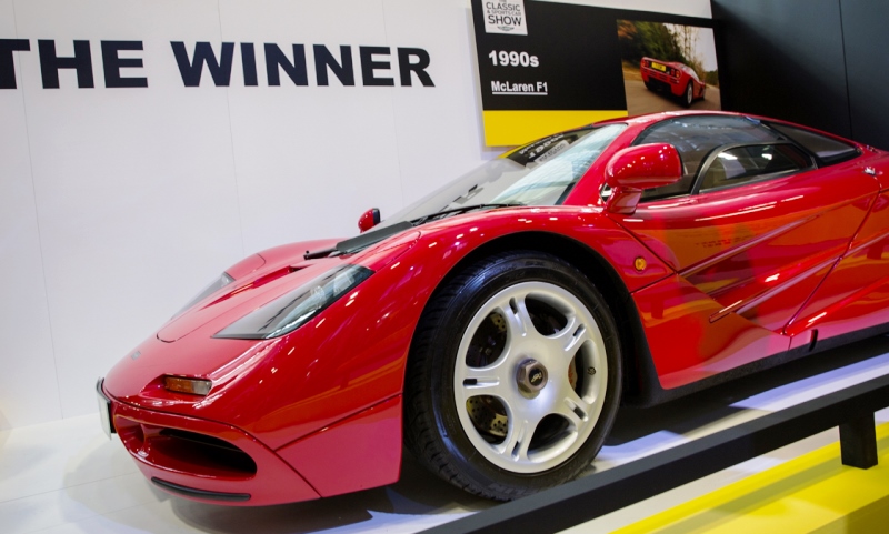 McLaren F1 crowned the Greatest Supercar Ever