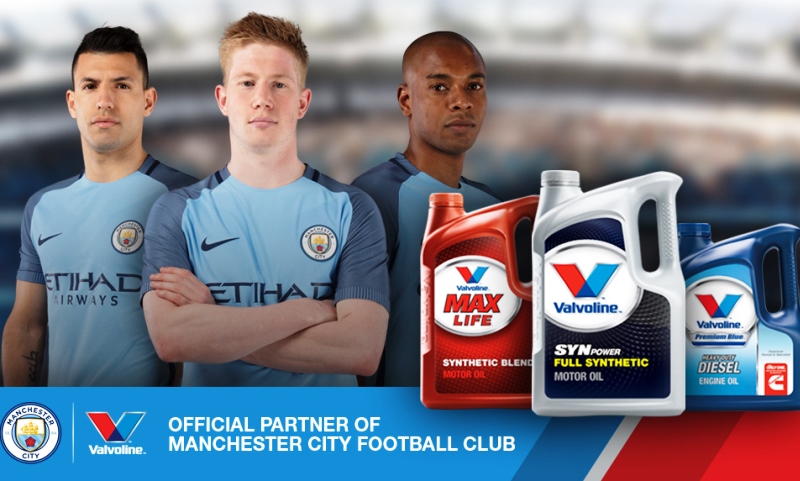Valvoline and Manchester City sign deal