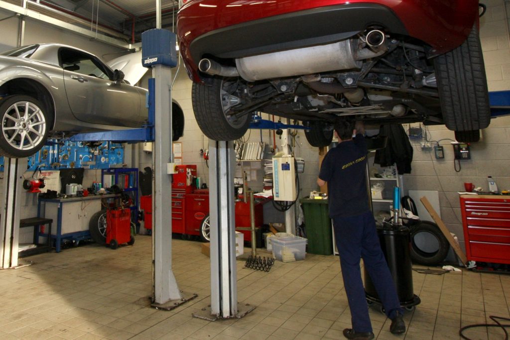 Car servicing