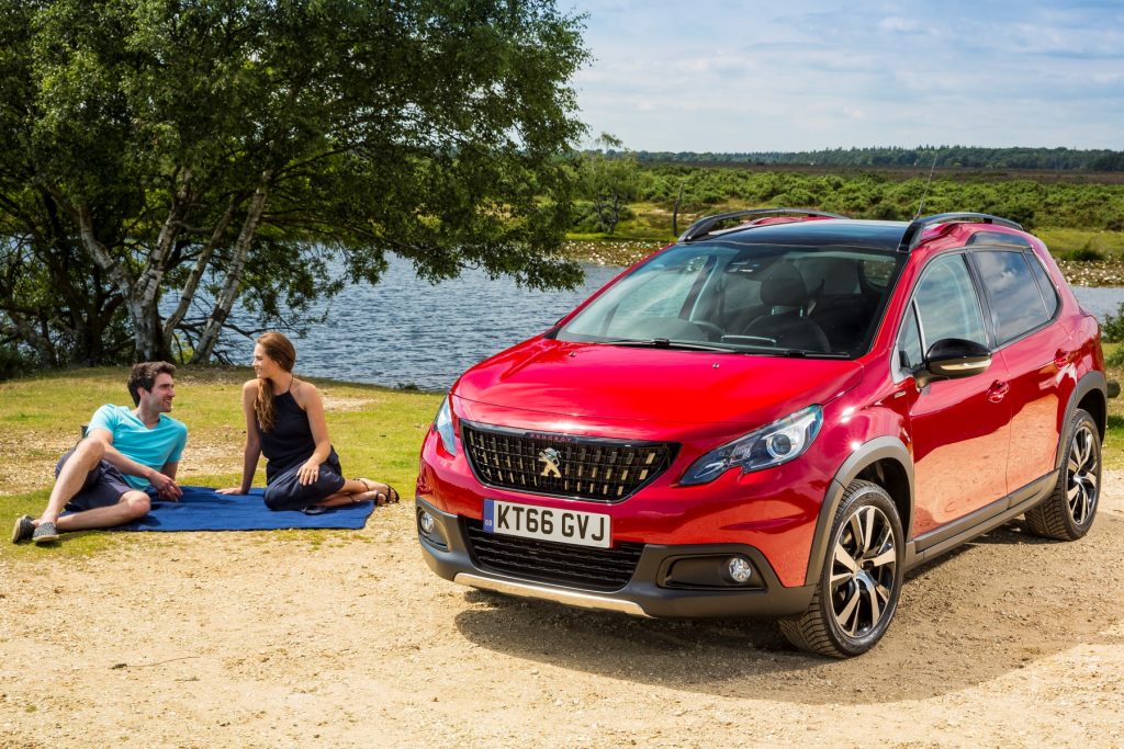 Couple with a PEUGEOT 2008 SUV GT Line