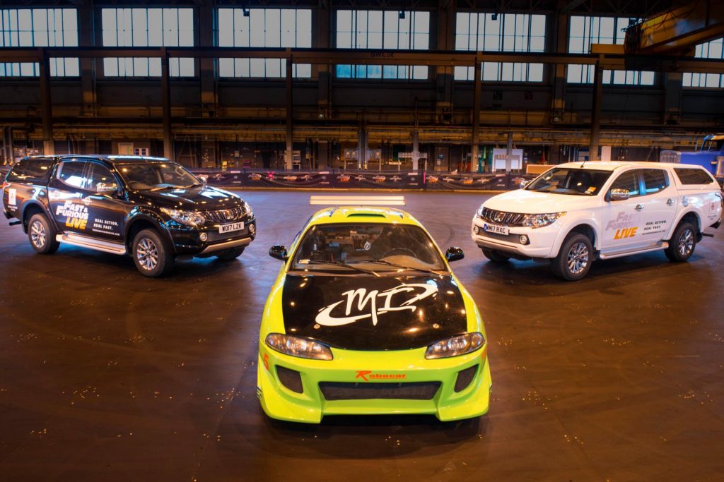Mitsubishi supports Fast & Furious Live