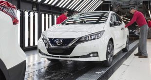 Second generation Nissan Leaf production begins in Sunderland
