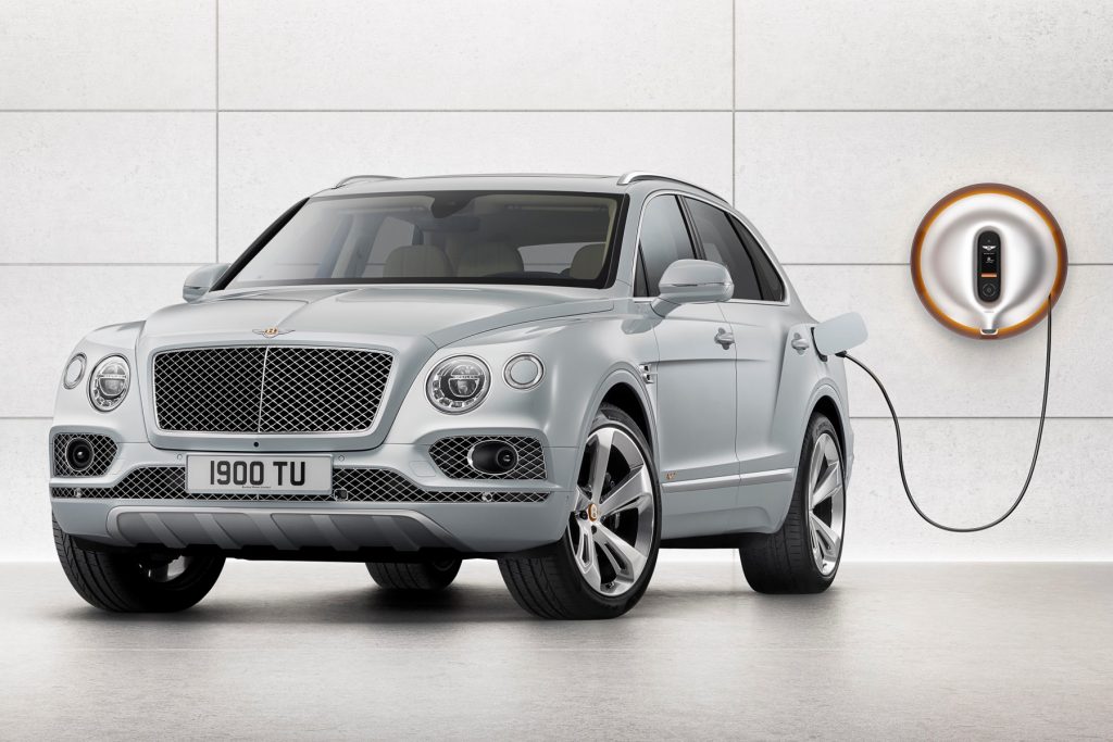 World’s first luxury hybrid model, the Bentayga Hybrid