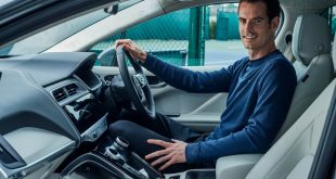Andy Murray and his all-electric Jaguar I-Pace
