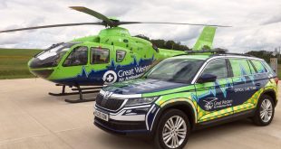 Skoda Kodiaq joins Great Western Air Ambulance Charity fleet