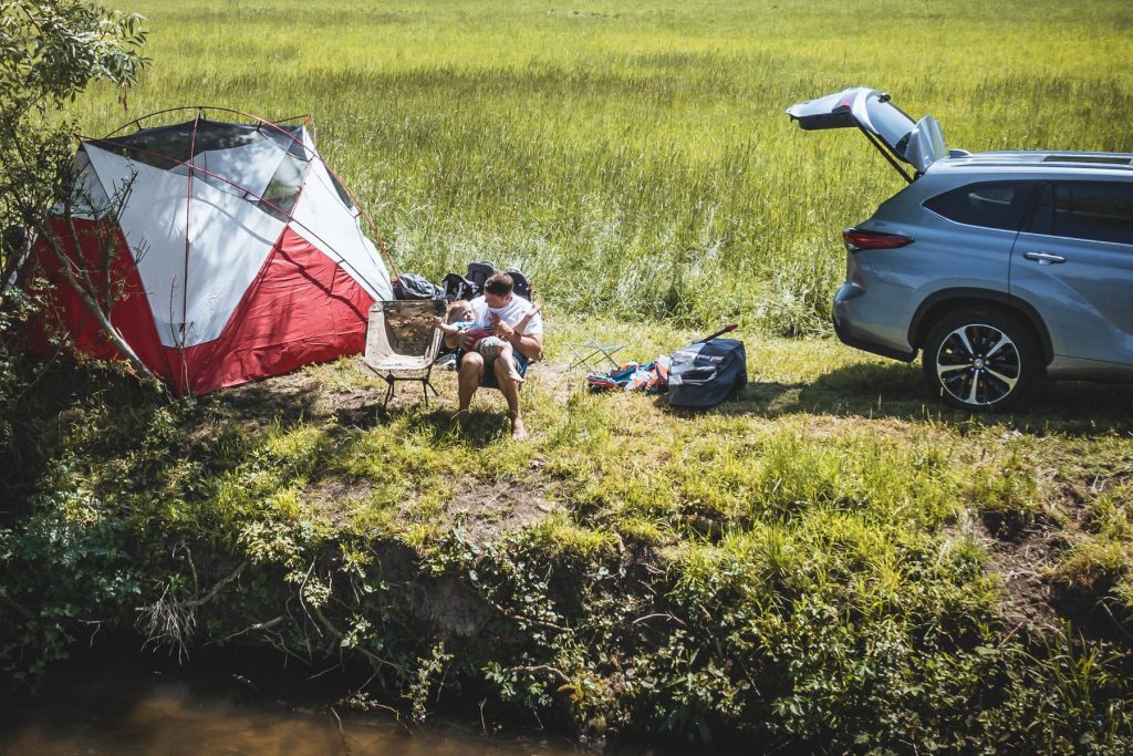TV Adventurer and Toyota Highlander Hybrid driver Steve Backshall's camping tips