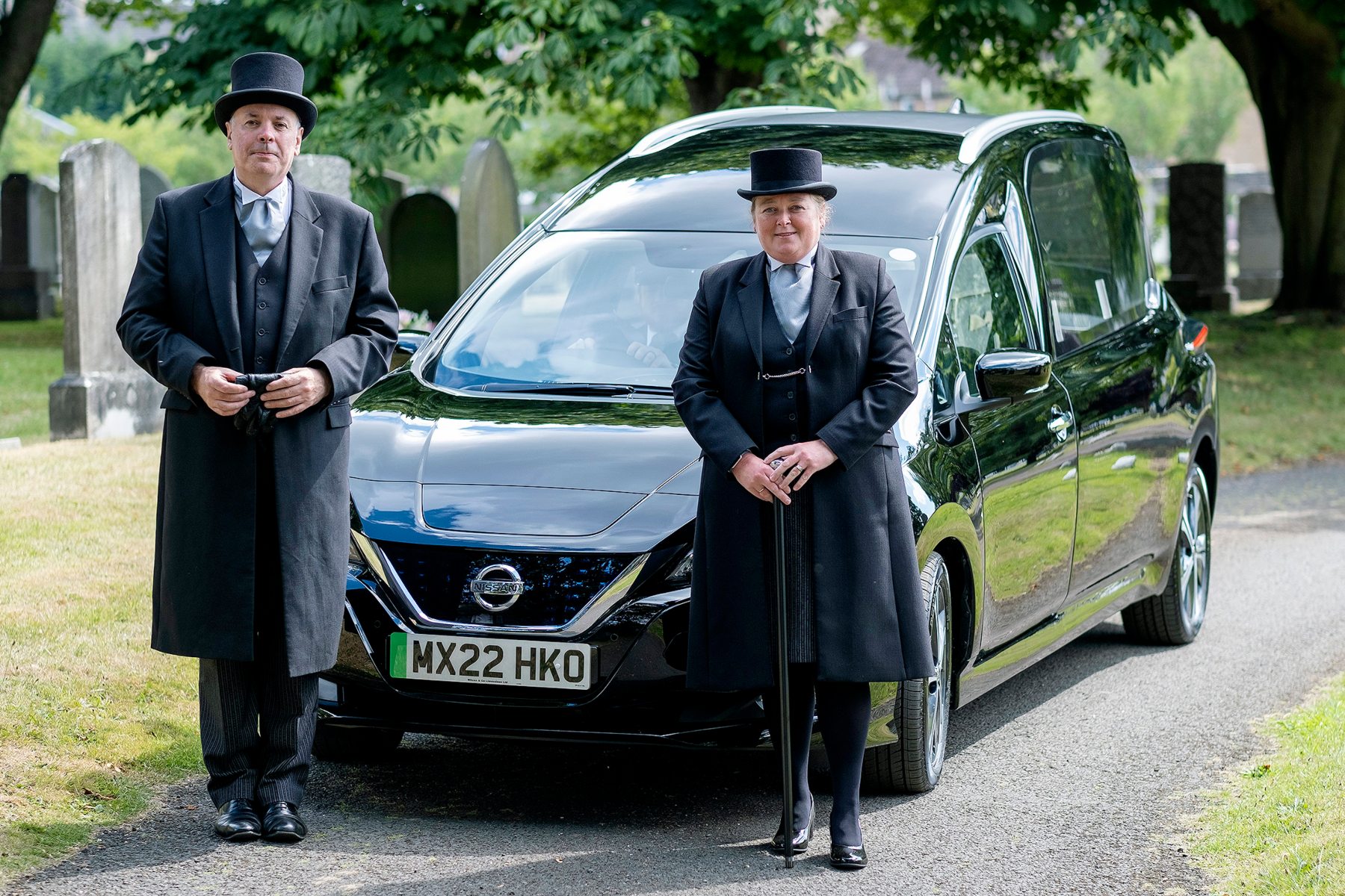 Co-op Funeralcare launches Nissan Athena Electric hearse