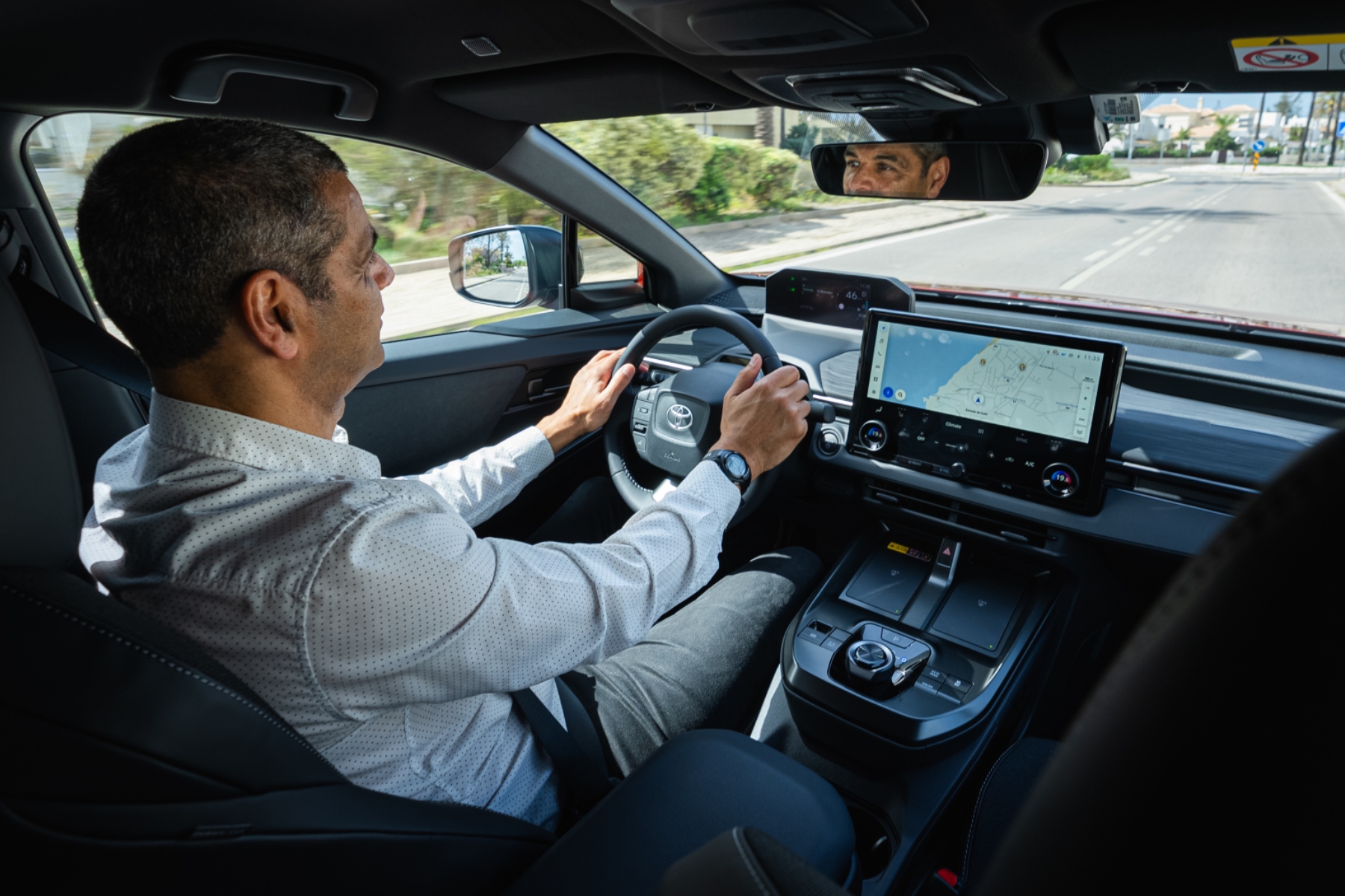 Toyota C-HR+ driven by Gareth Herincx