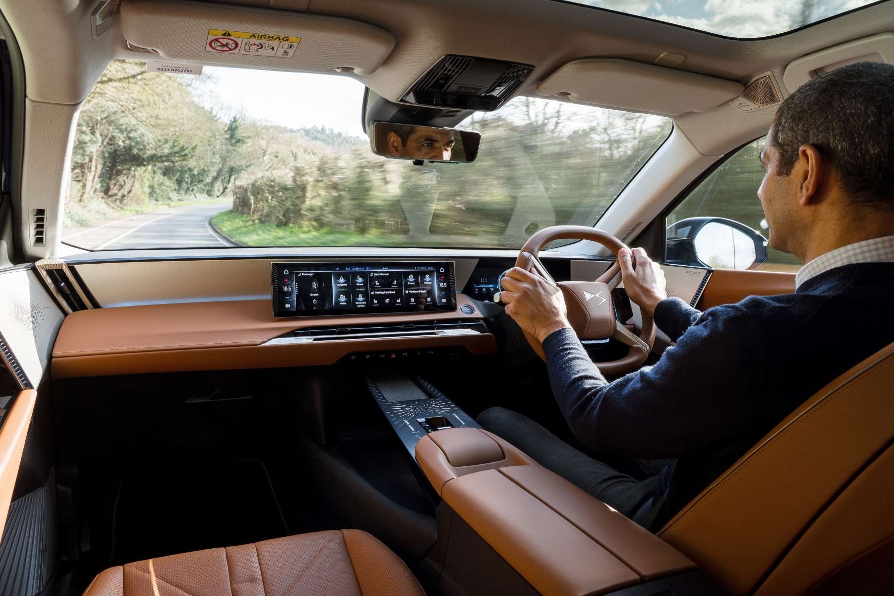 Gareth Herincx driving the DS N°8