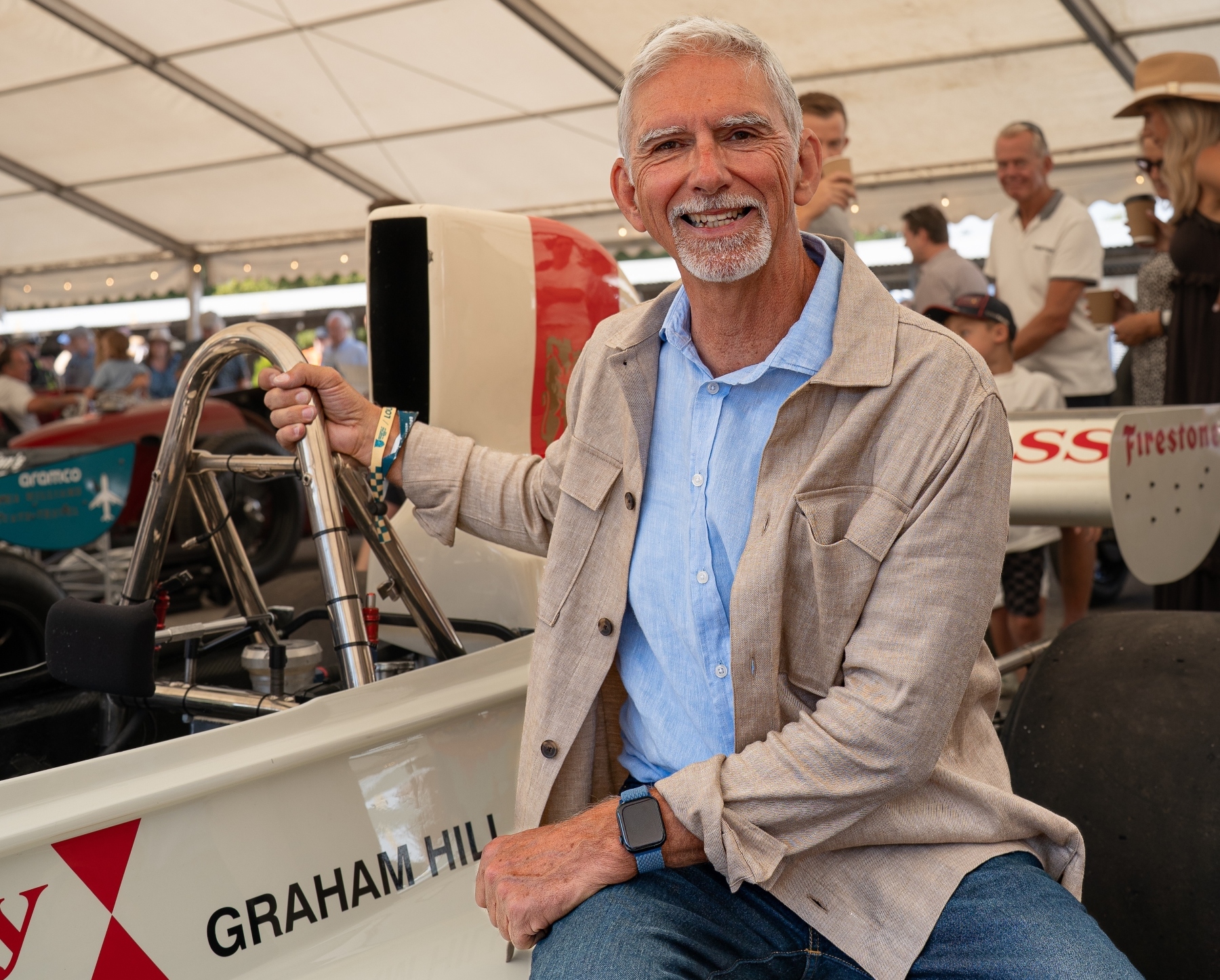 Damon Hill - Brooklands 100th